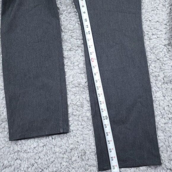 Eddie Bauer Women's Travex Traveler Pants Size 12 Gray Stretch Straight Leg - Picture 7 of 10